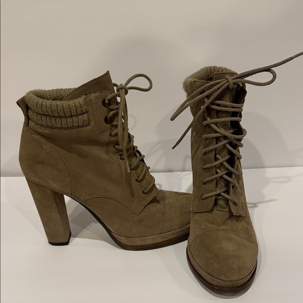 DV by Dolce Vita Tan Heeled Boots